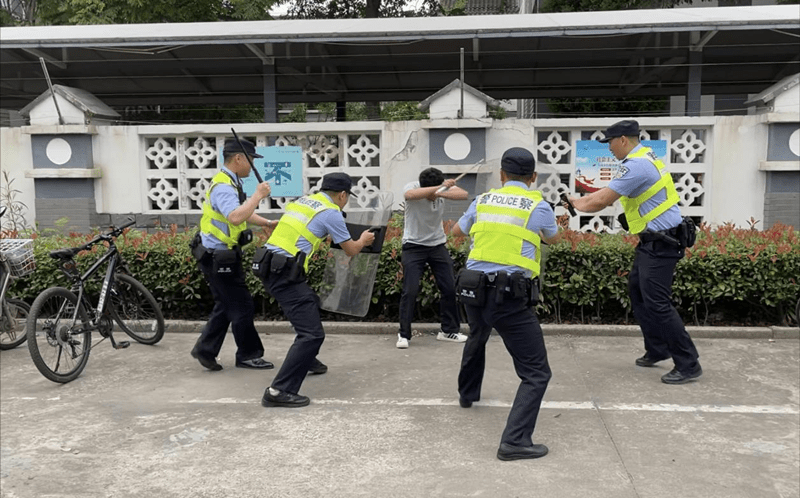 上海松江警方最新动态，守护城市安全的坚实力量